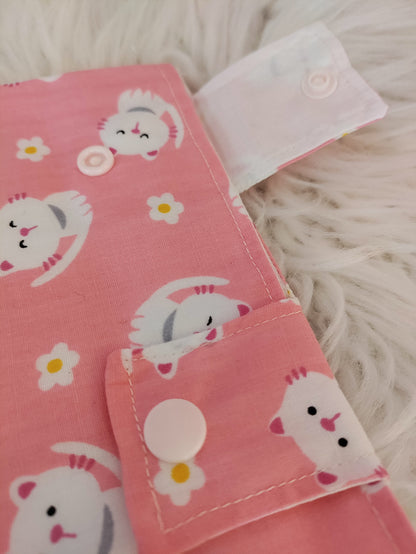 Pink kitty Leg Bag Cover