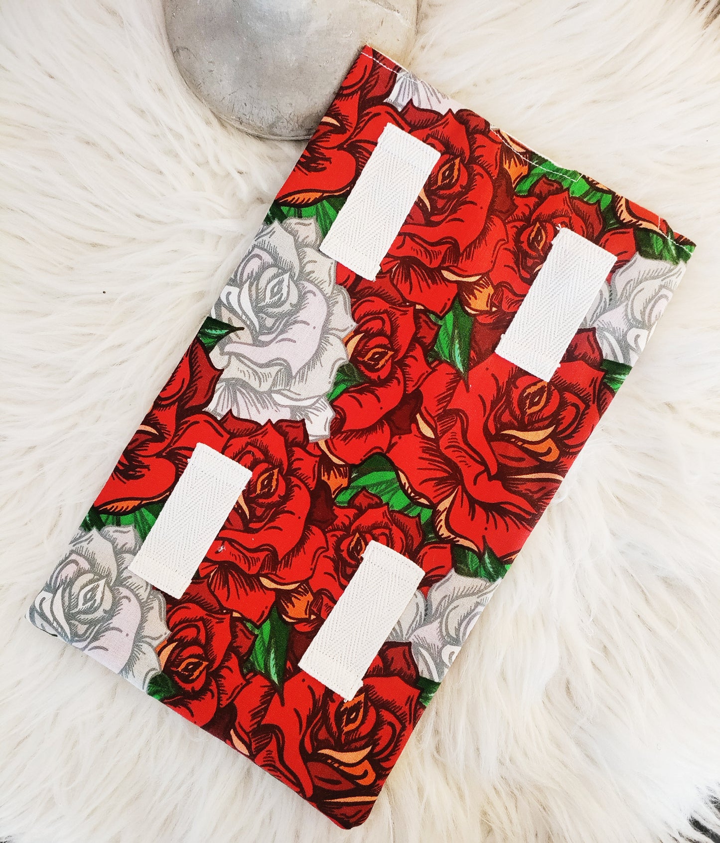 Red Rose Leg Bag Cover