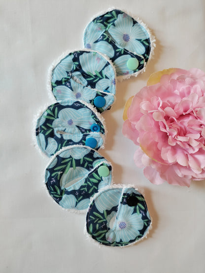 Blue Floral Tubie covers
