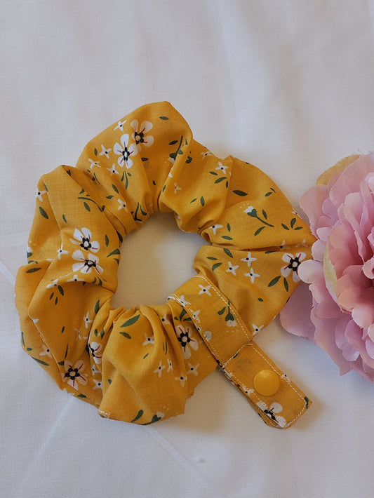 Summer tubie scrunchie, feeding tube, nj, ng, oxygen tube