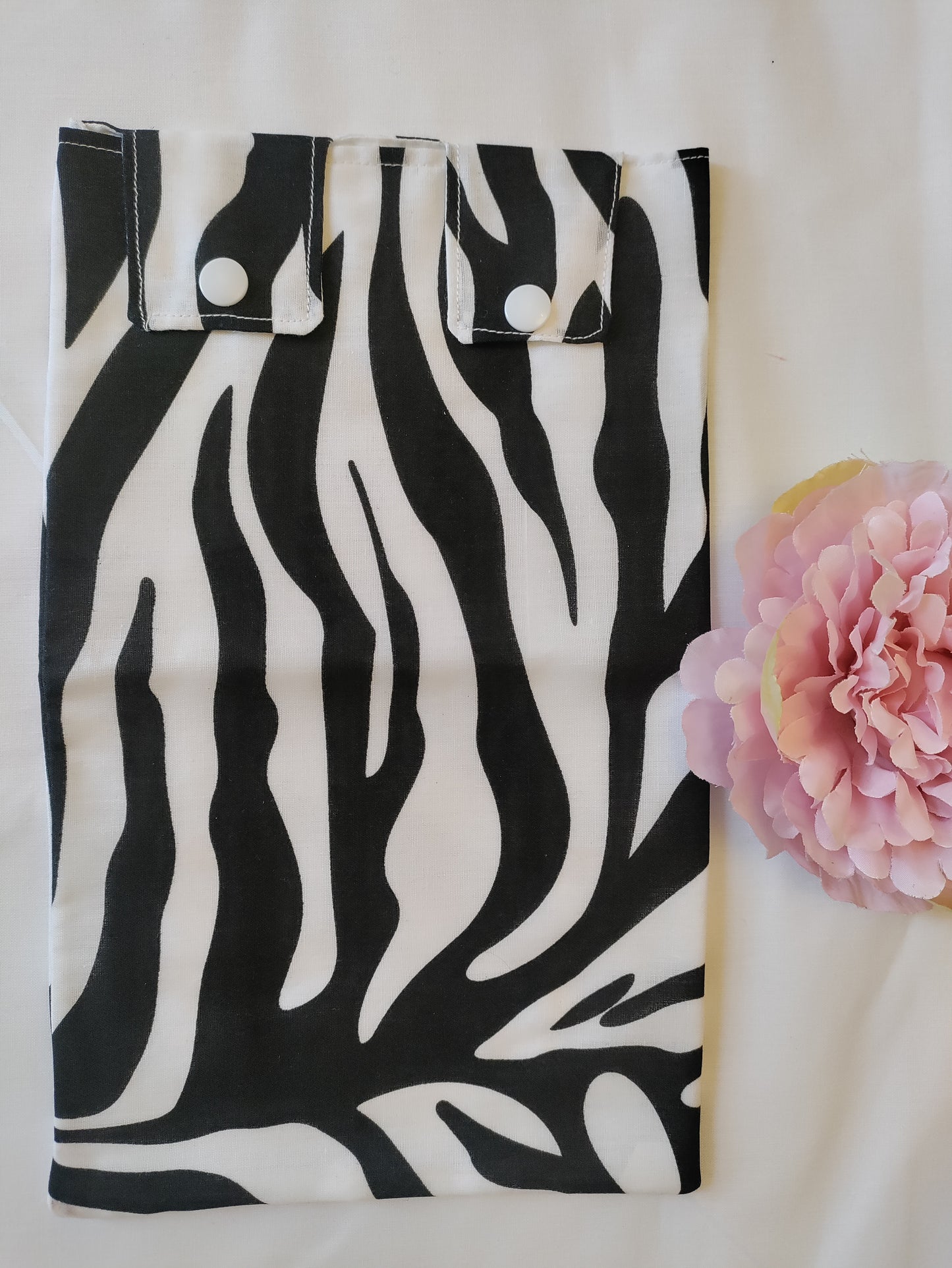 Zebra Print Leg Bag Cover,  medical bag covers, urology, urine bag, leg bag, catheter bag, drainage bag