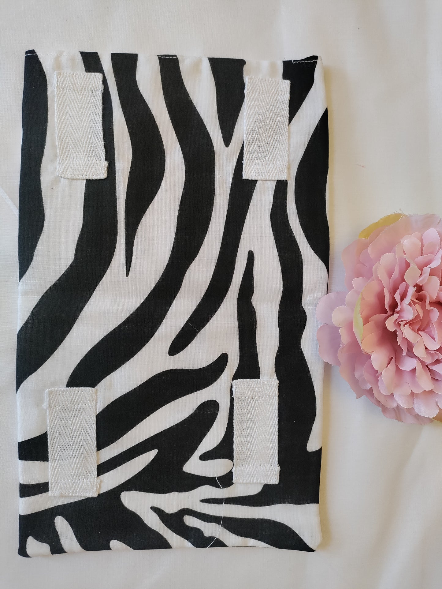 Zebra Print Leg Bag Cover,  medical bag covers, urology, urine bag, leg bag, catheter bag, drainage bag