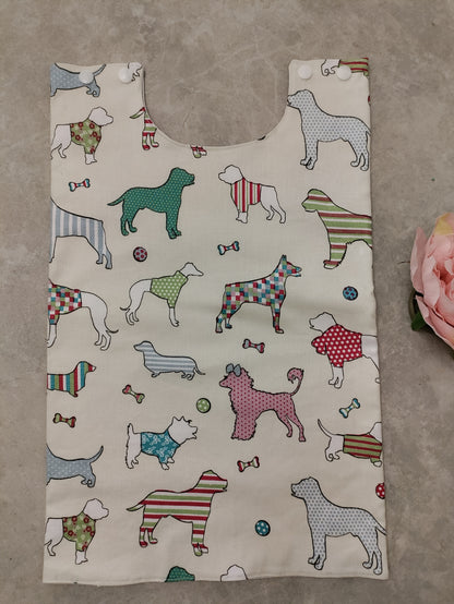 Cream Dogs TPN bag cover