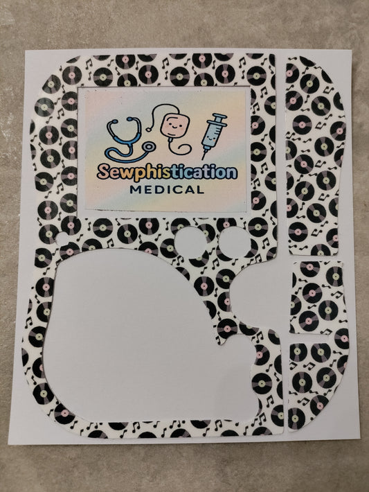 Vinyl Record Abbott freego pump sticker