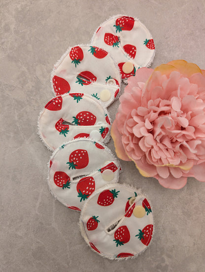 Strawberry Tubie covers, G G/J tube, PEG tube, Tubie pads