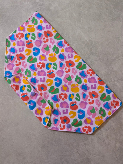 Bright Leopard Belly Bag Cover