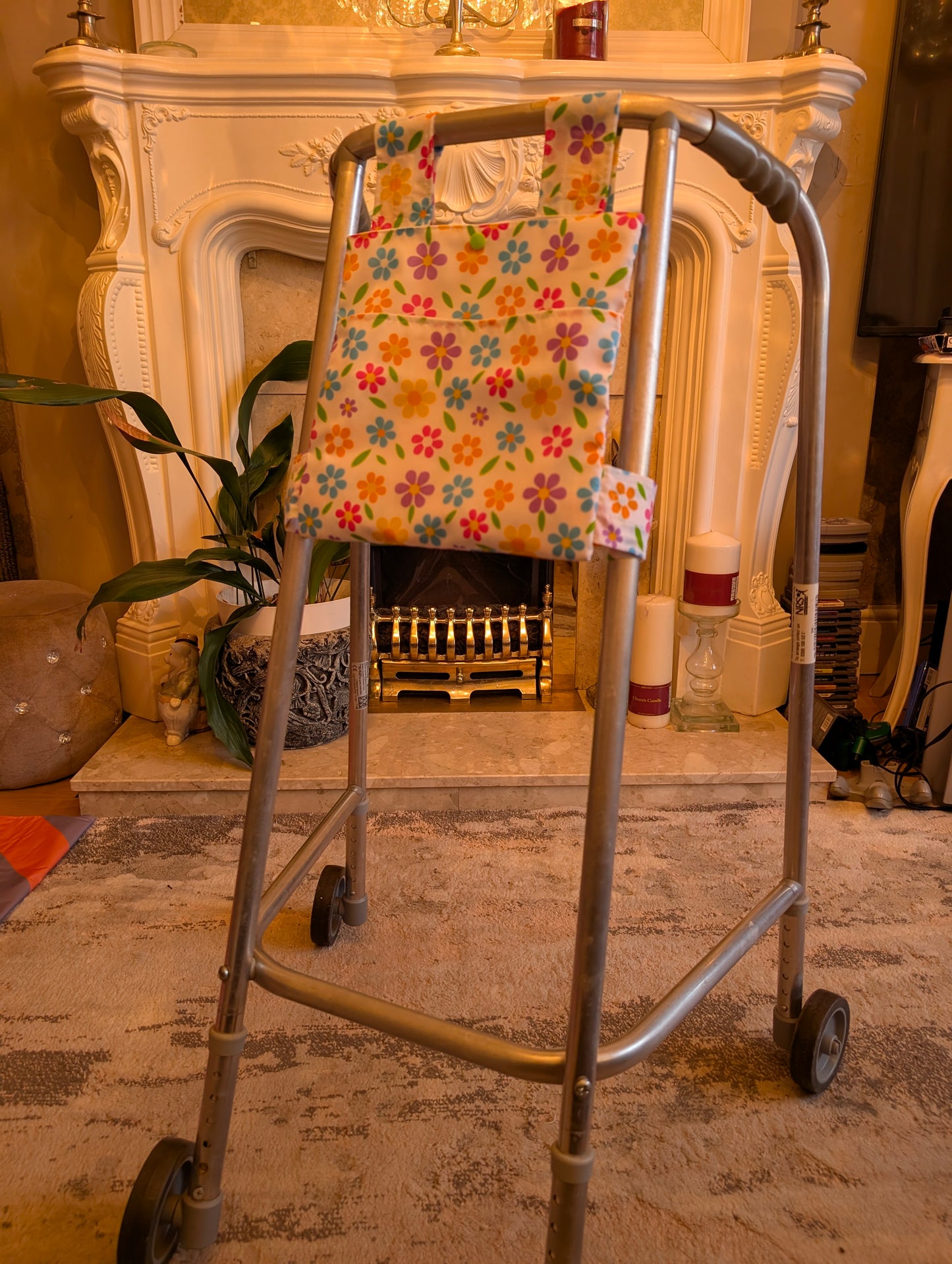 Bright daisy Zimmer frame bag