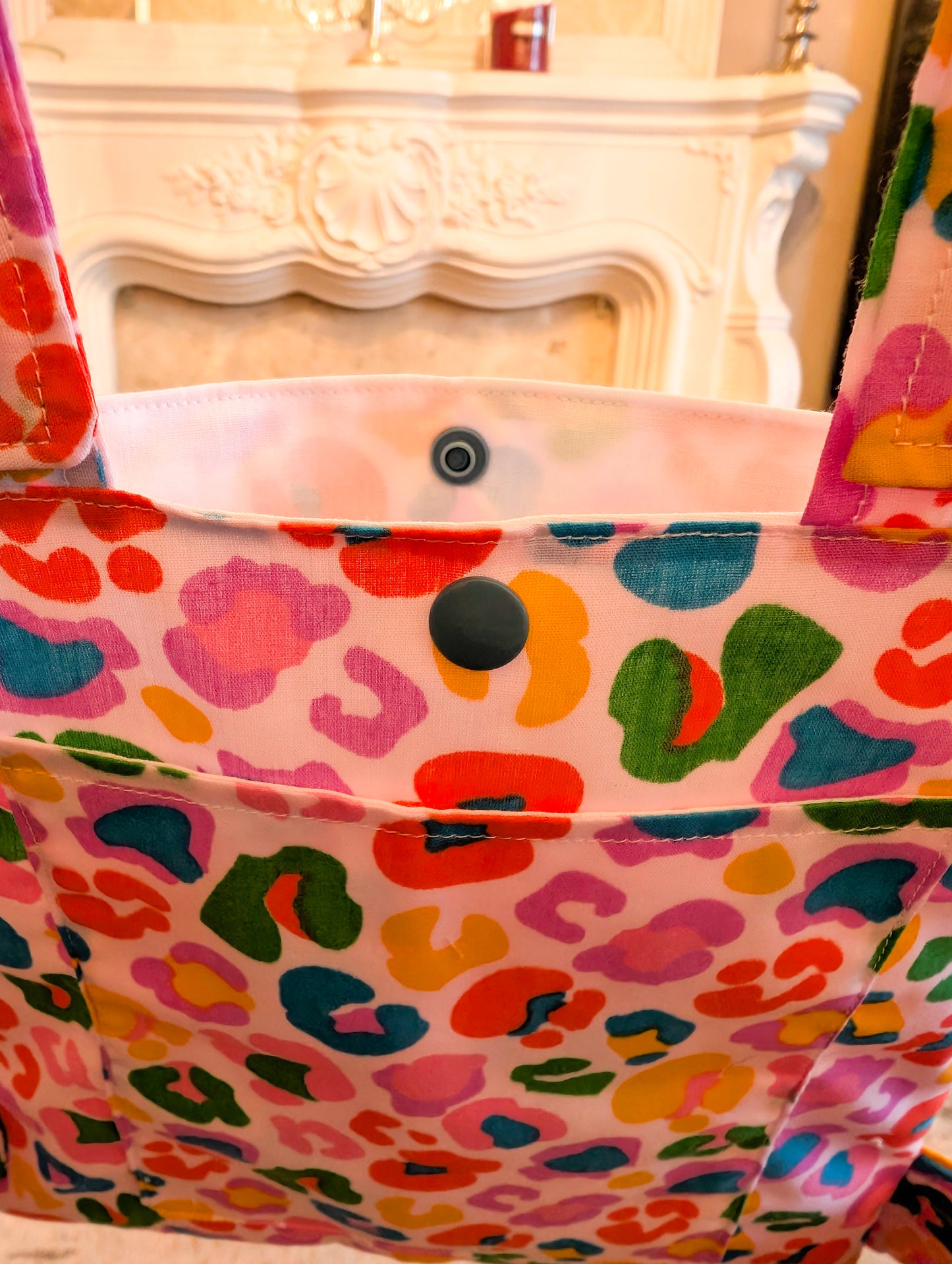 Bright Leopard Zimmer frame bag