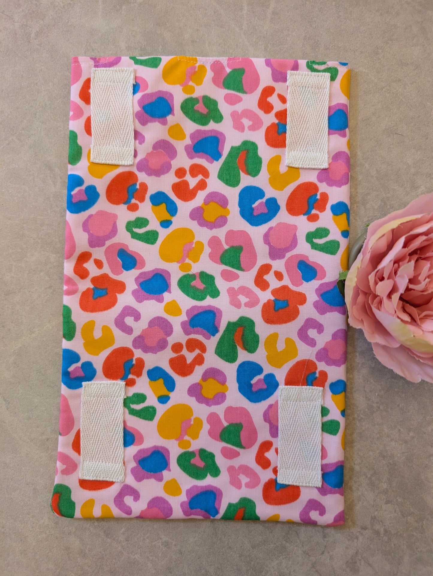 Bright leopard catheter Leg Bag Cover