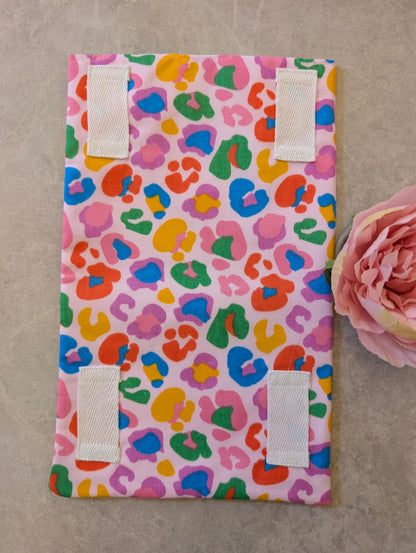 Bright leopard catheter Leg Bag Cover