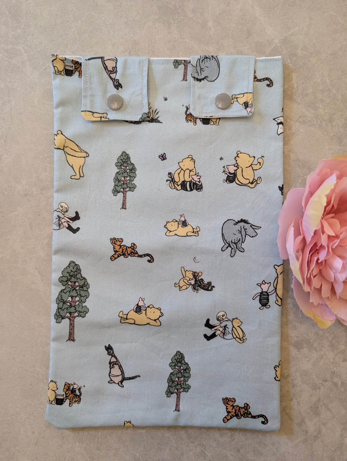 Classic Winnie the Pooh, Blue, catheter Leg Bag Cover