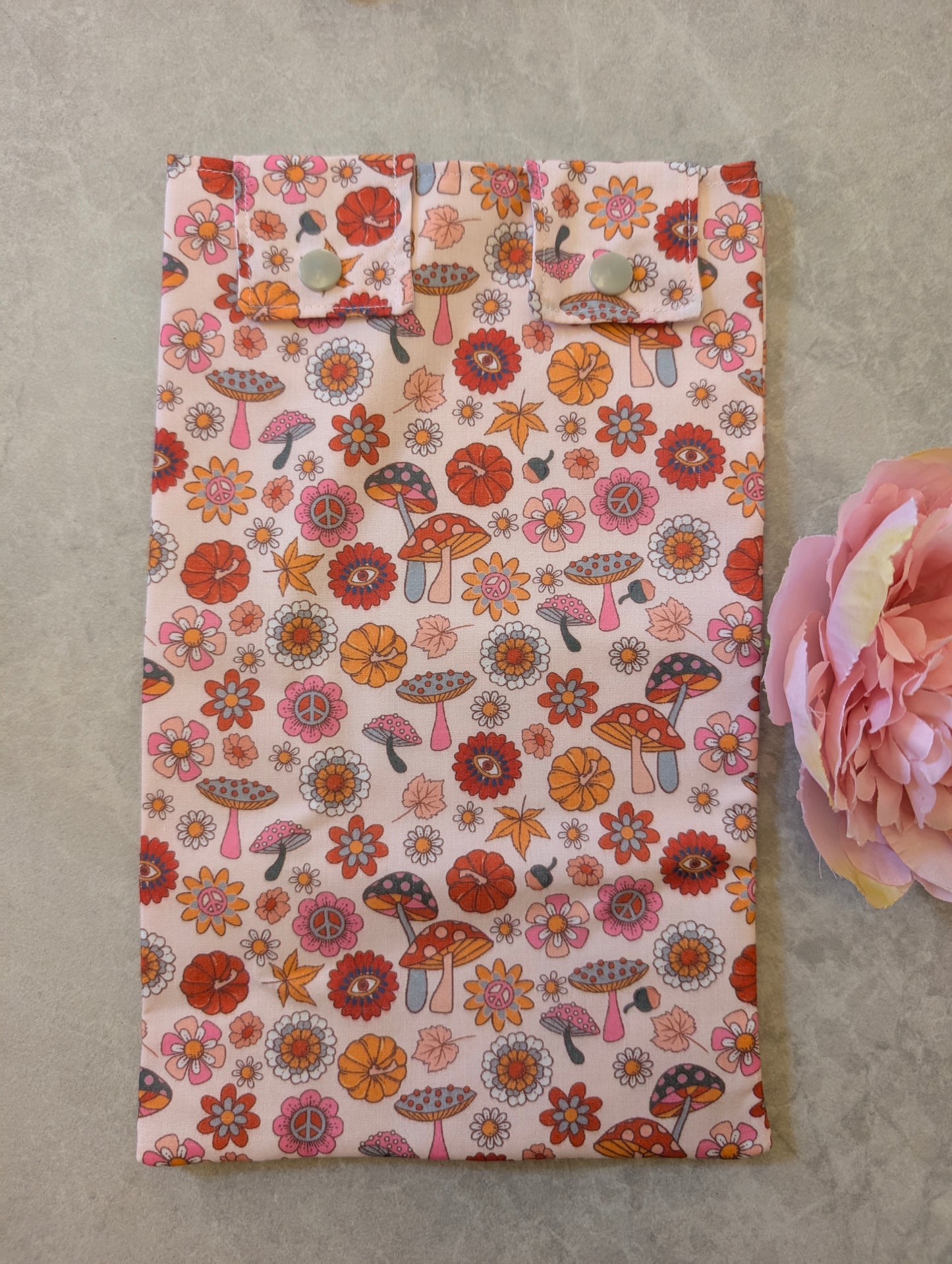 Hippy Mushroom catheter Leg Bag Cover