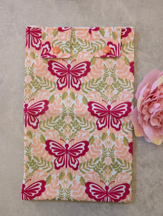 Pink Butterfly catheter Leg Bag Cover