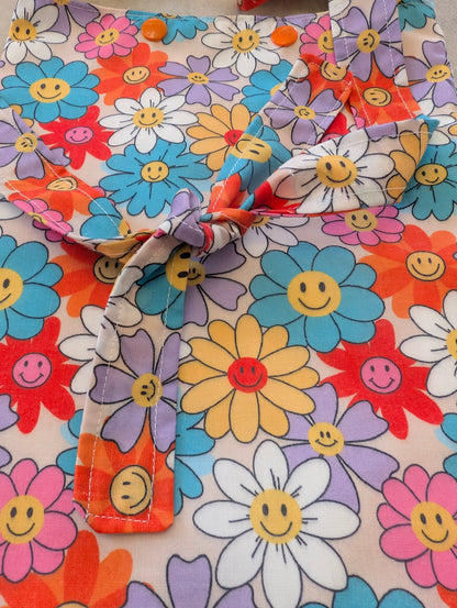 Flower faces syringe driver bag