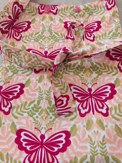 Pink Butterfly syringe driver bag