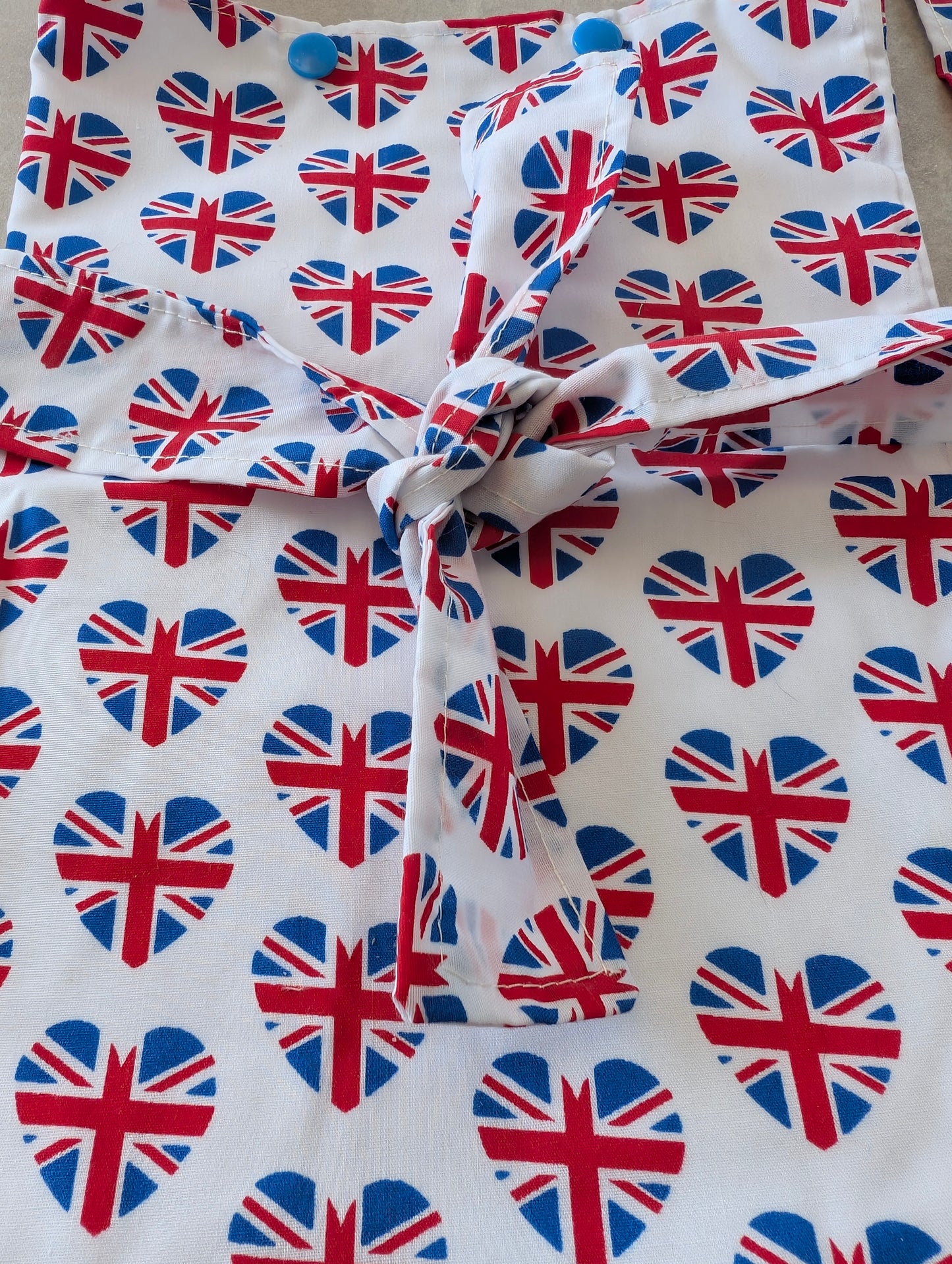 Heart Union Jack syringe driver bag