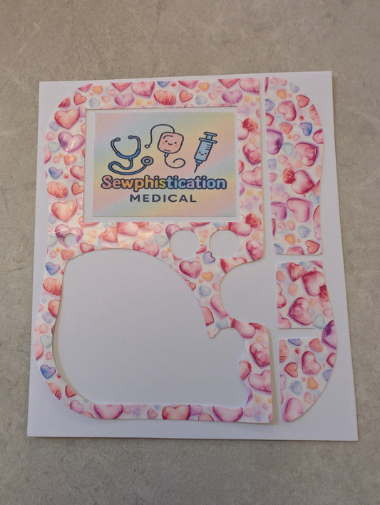 Hearts Abbott freego pump sticker