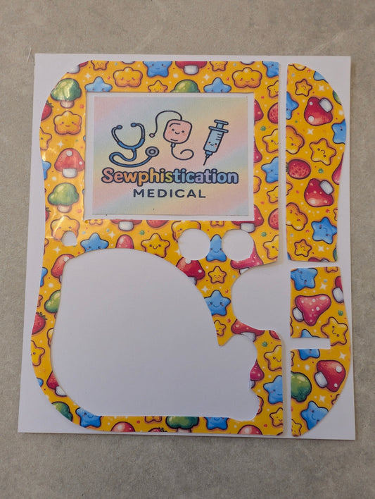 Retro Game Abbott freego pump sticker