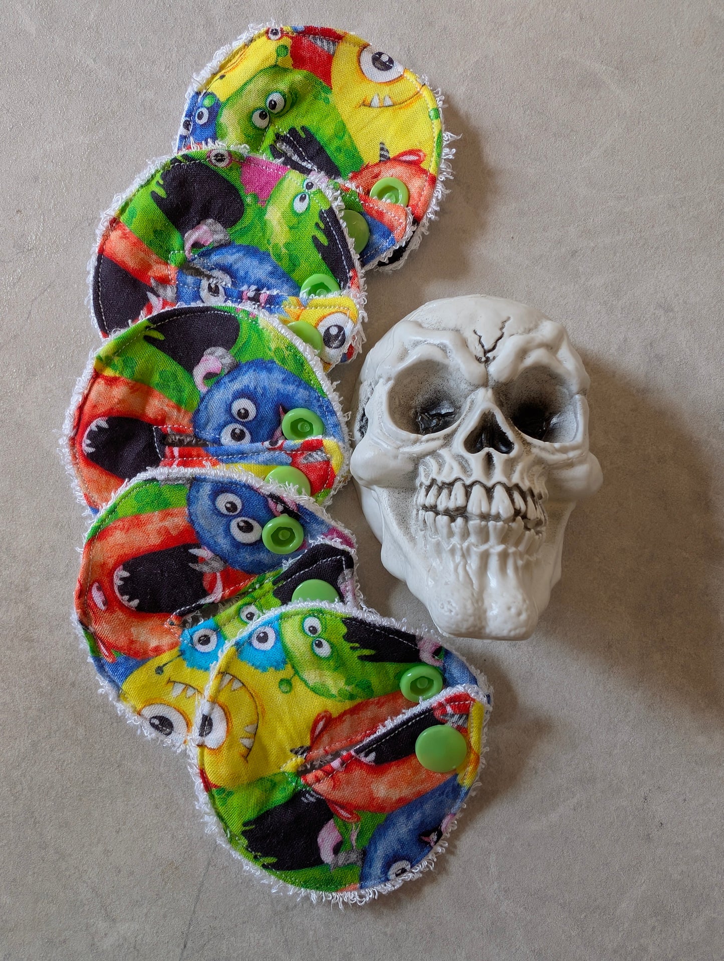 Bright Monsters Tubie covers, G G/J tube, PEG tube, Tubie pads