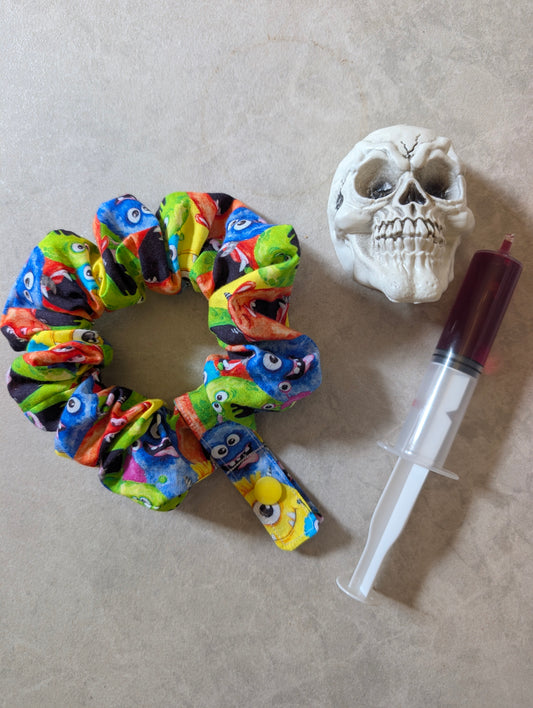 Bright Monster Tubie scrunchie