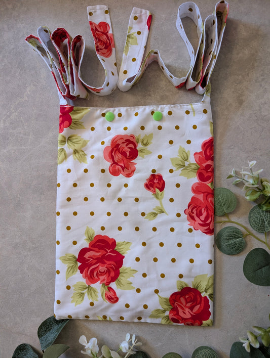 Red Rose syringe driver bag
