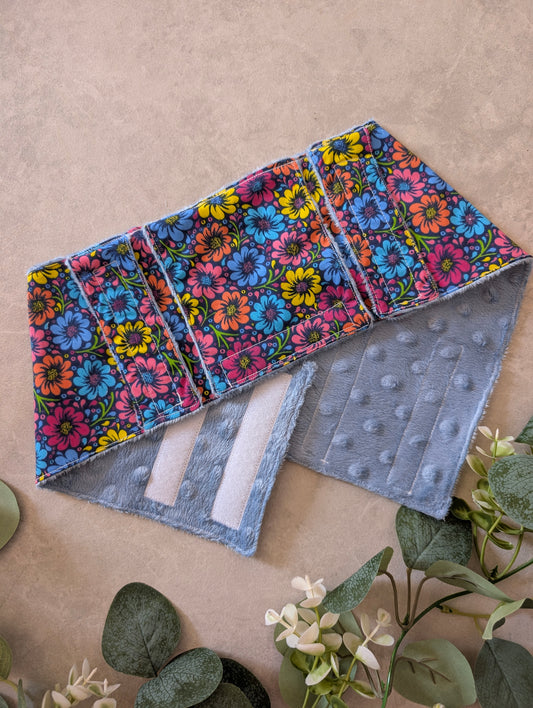 Bright Flower PEG tube belt