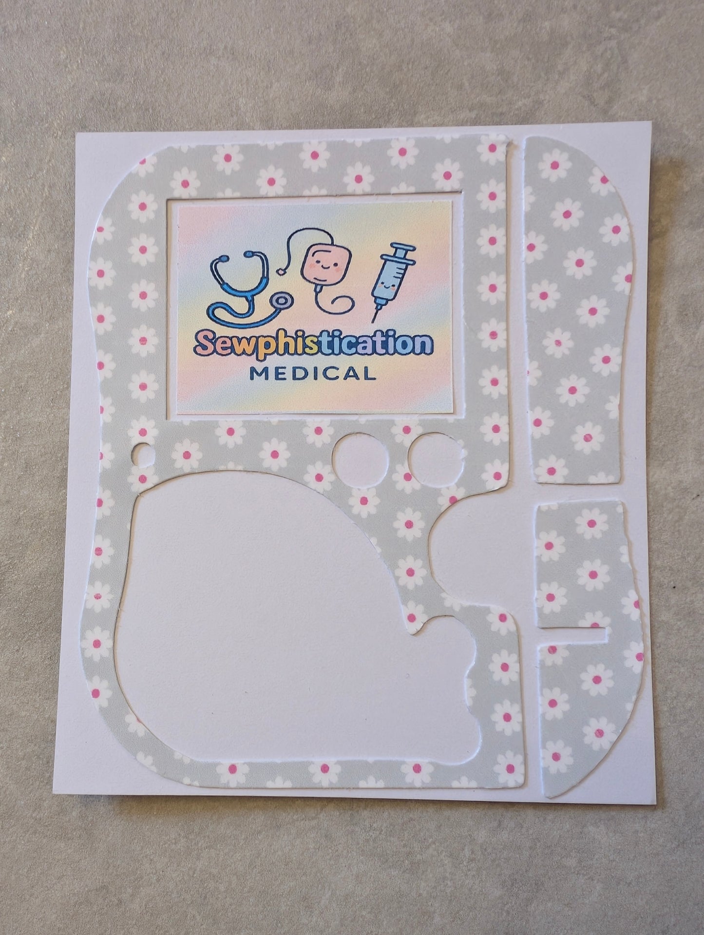 Sage Daisy Abbott freego pump sticker