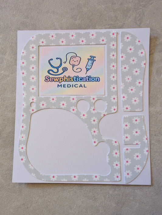 Sage Daisy Abbott freego pump sticker