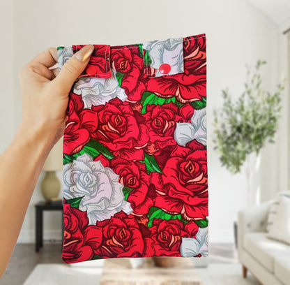 Red Rose Leg Bag Cover