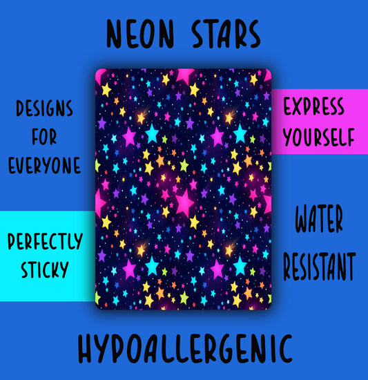 Neon Stars Tubie Tape
