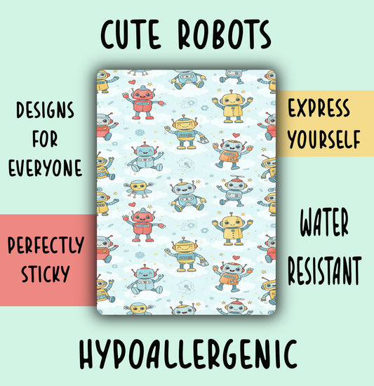 Cute Robots Tubie Tape