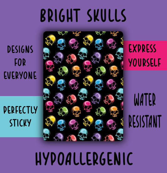 Bright skulls Tubie Tape