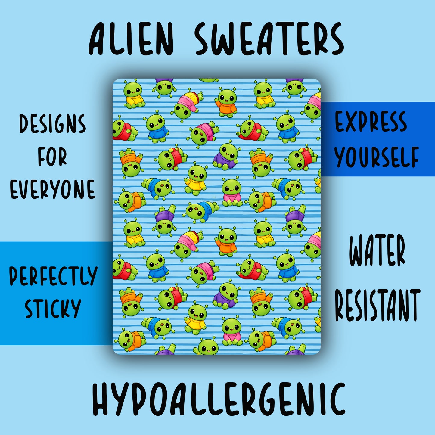 Alien sweaters Tubie Tape