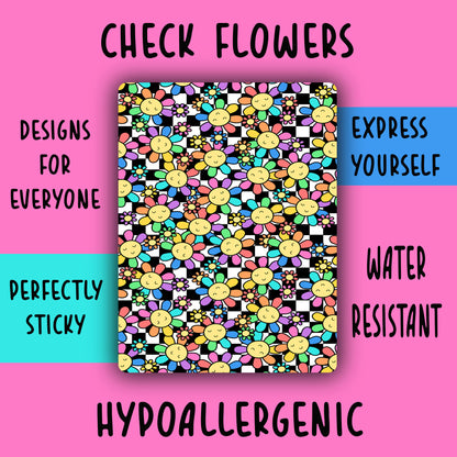 Check flowers Tubie Tape