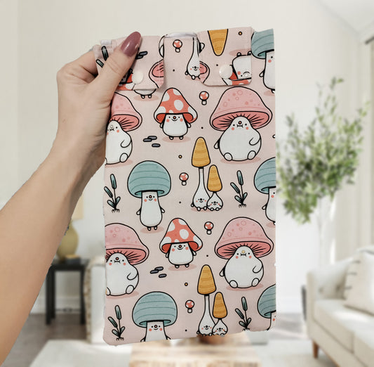 Happy Mushroom Leg Bag Cover