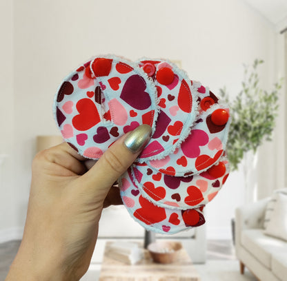 Red Hearts Tubie covers