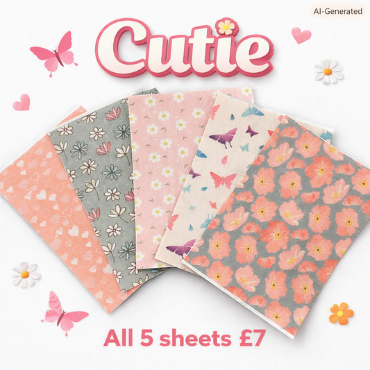 Cutie 5pcs Tubie Tape