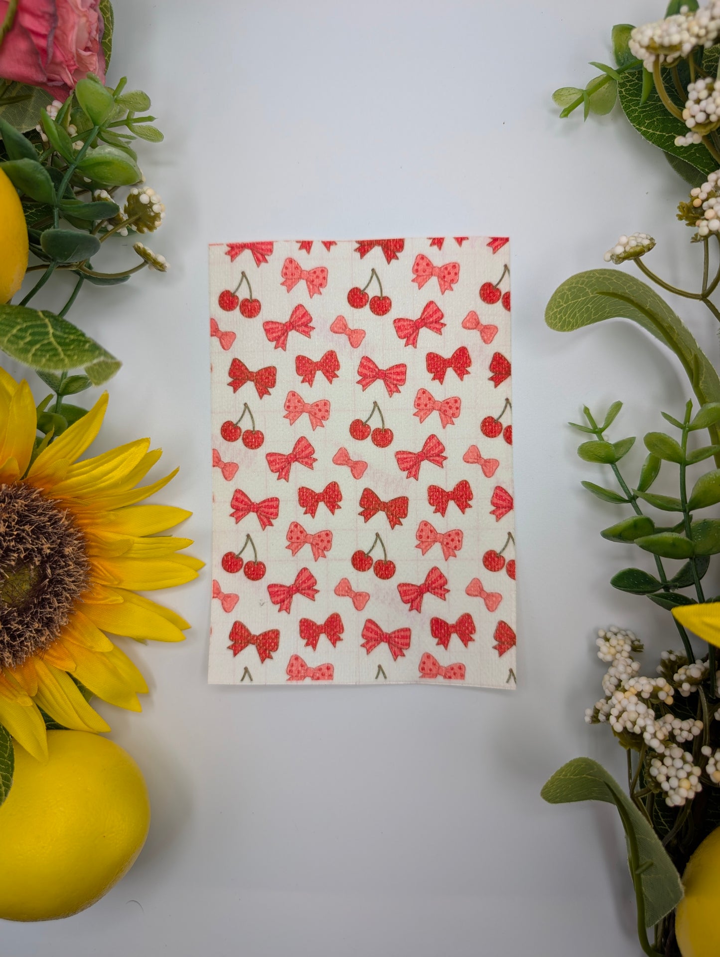 Cherries and bows Tubie Tape