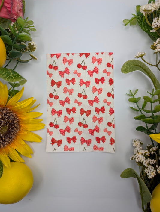 Cherries and bows Tubie Tape
