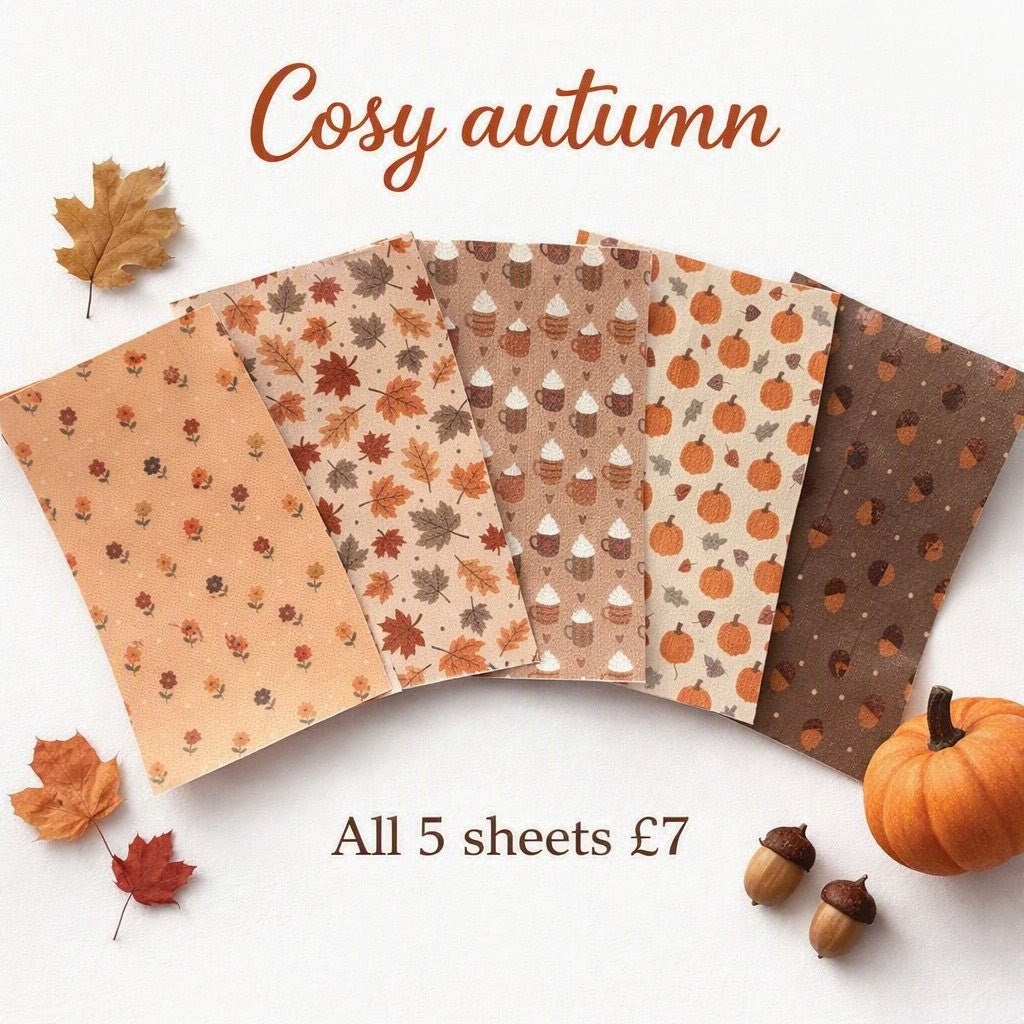 Cosy autumn 5pcs Tubie Tape