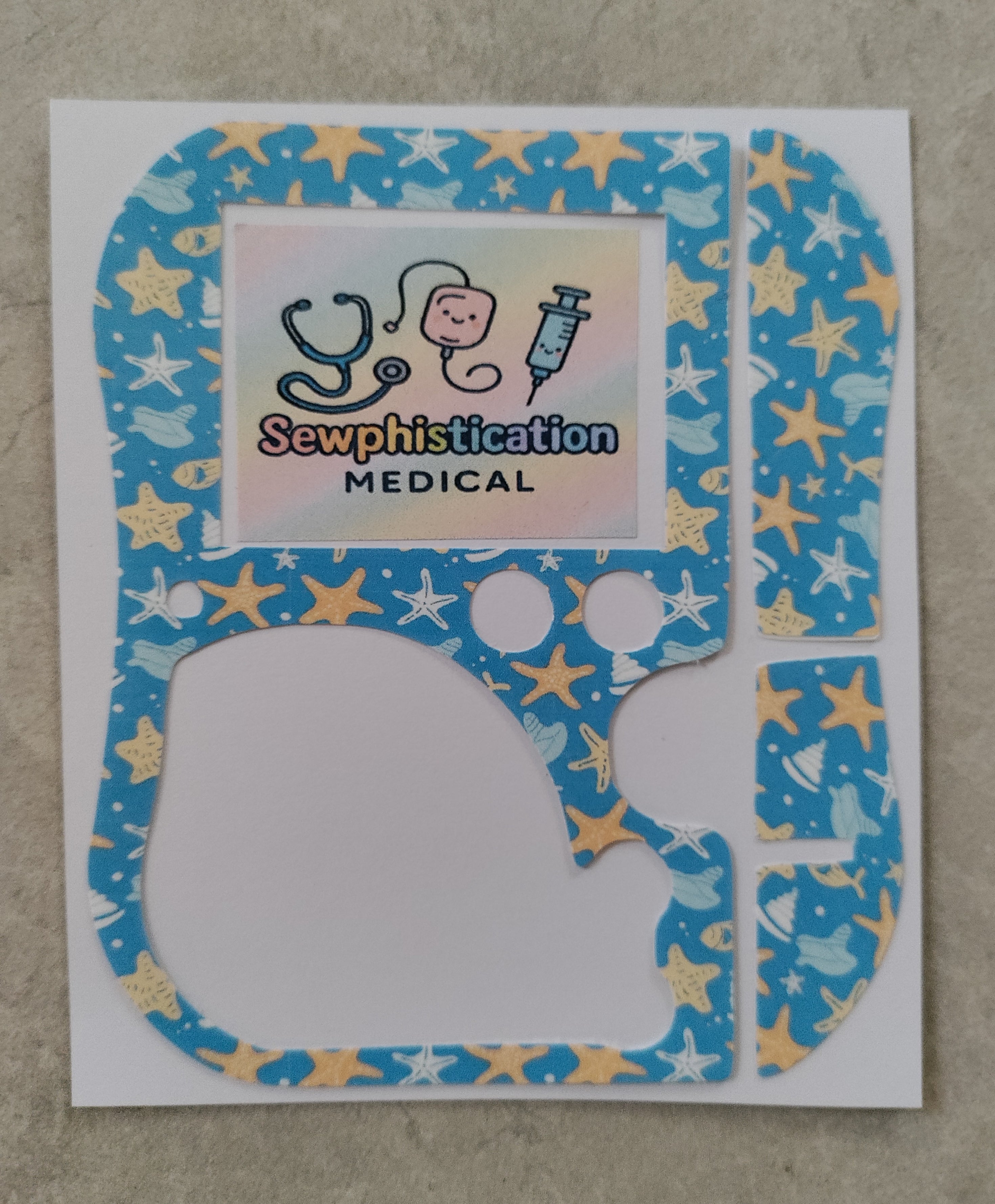 Seaside Abbott freego pump sticker – Sewphistication Medical