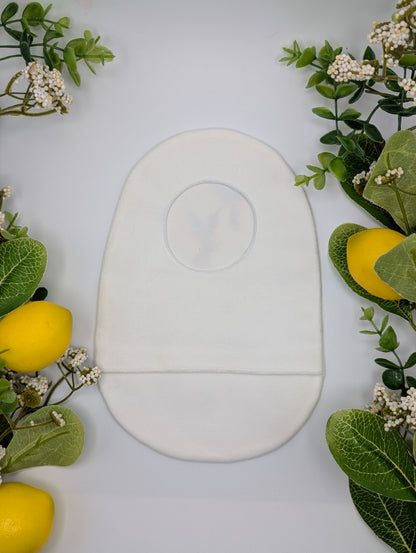 Cherries and cats stoma bag cover, Colostomy bag