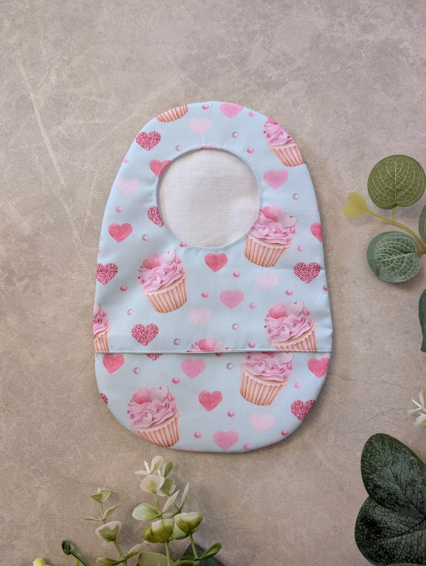 Cupcake stoma bag cover, Colostomy bag