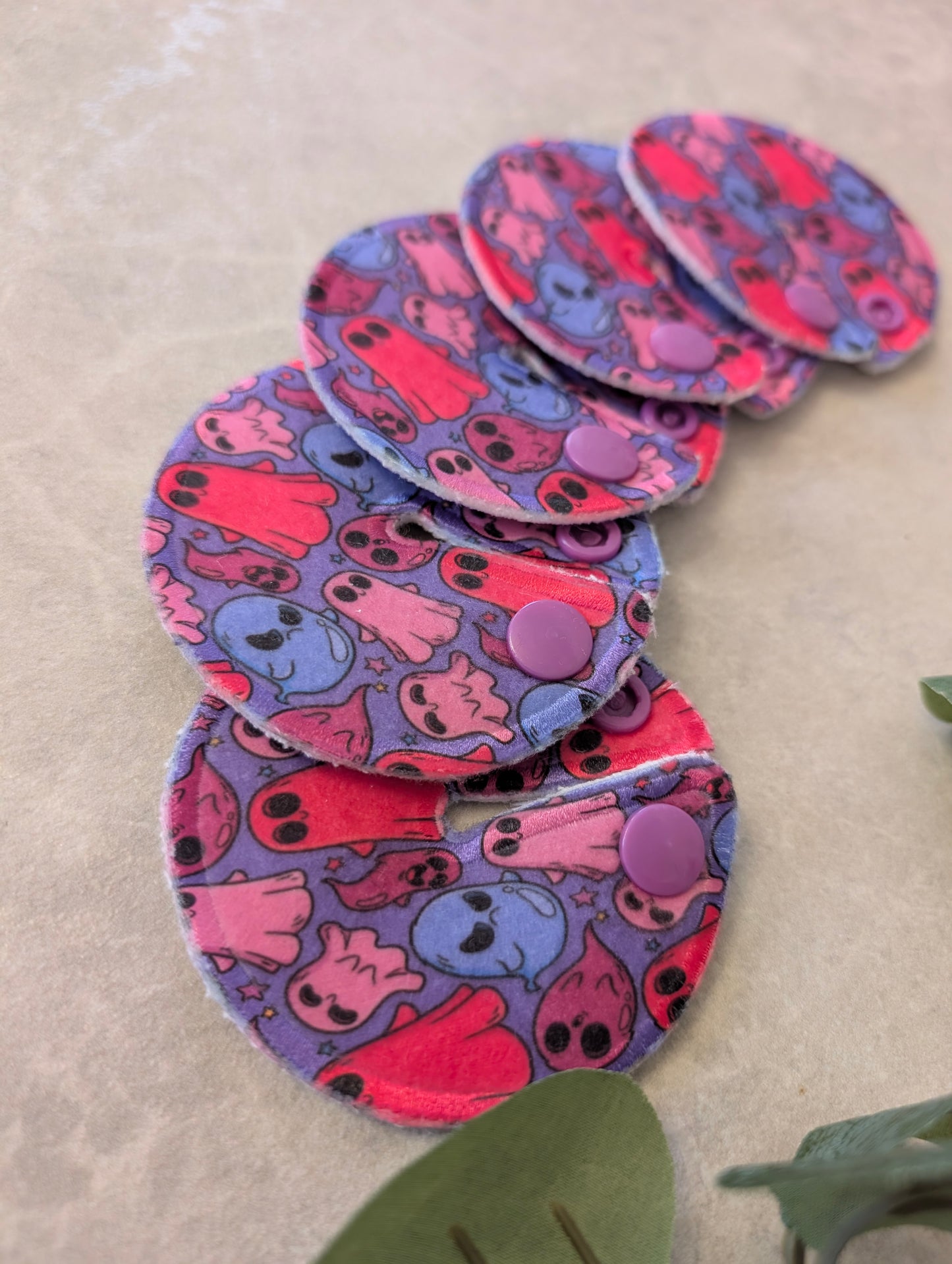 Purple Ghosts Tubie pads