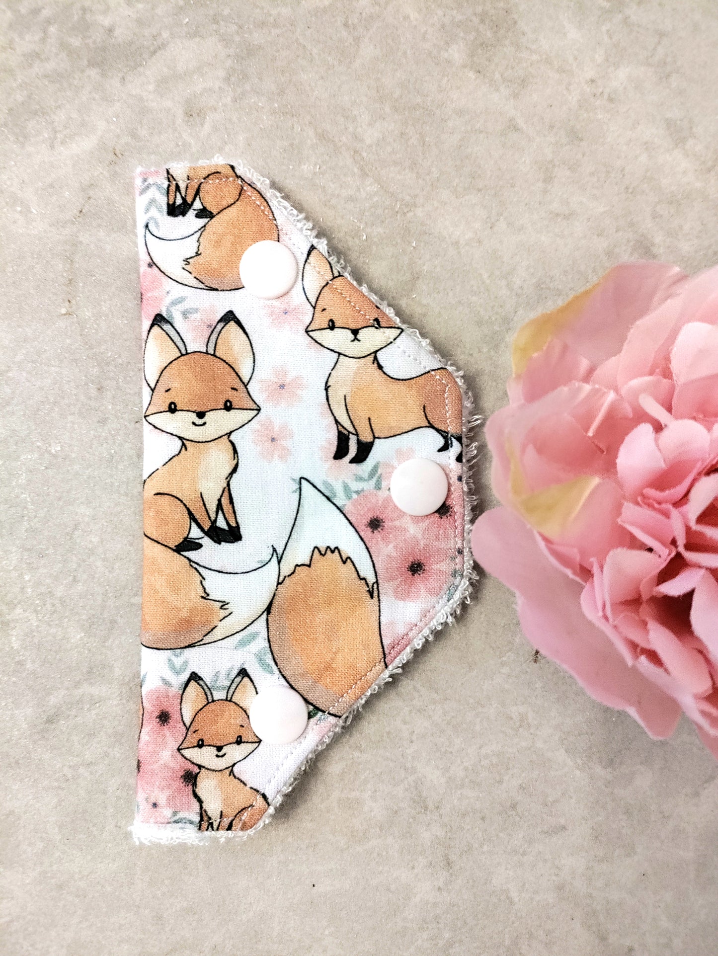 Pink fox valve cover TOWEL LINED