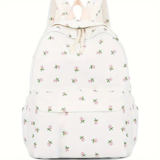Simple floral tubie backpack