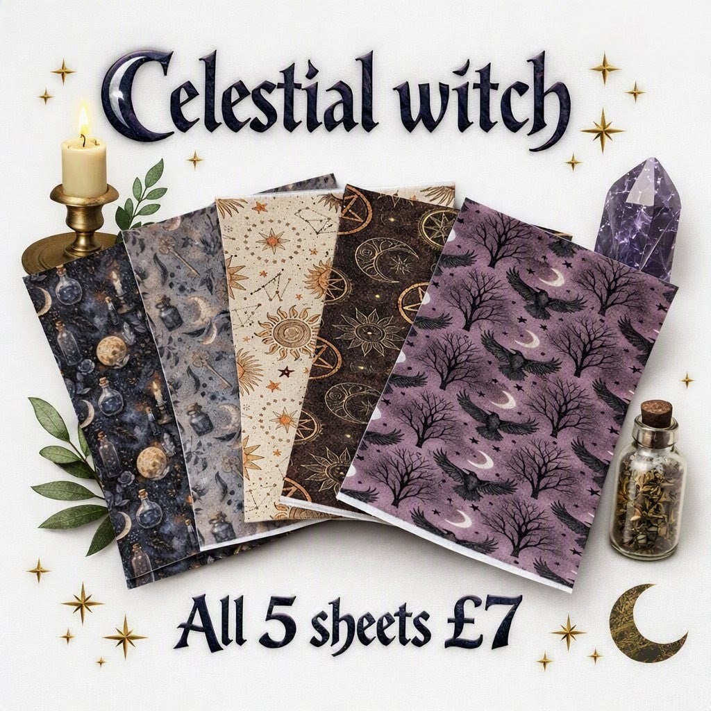 Celestial witch 5pcs Tubie Tape