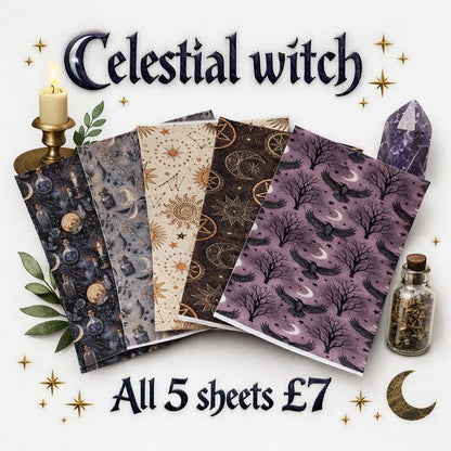 Celestial witch 5pcs Tubie Tape