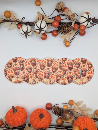 Autumn highland Tubie pads