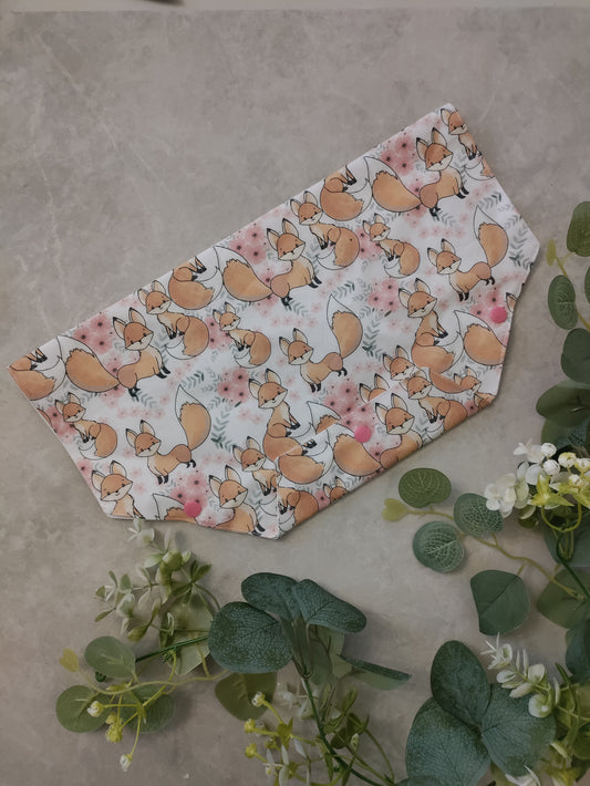 Pink fox catheter belly bag
